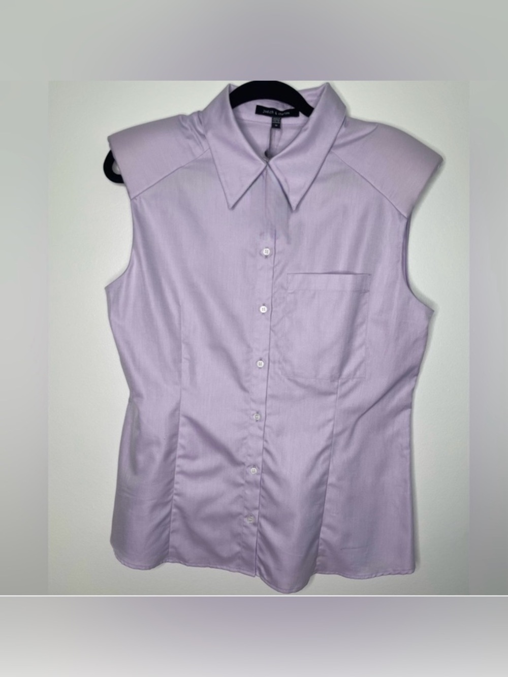 Lavender Sleeveless Blouse NWOT